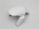 Blanco Negro ABS Plástica Kawasaki ZX6R 2009-2012 Blanco Negro ABS Plástica Kawasaki ZX6R 2009-2012