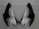 Blanco Negro ABS Plástica Suzuki GSXR 600 / 750 K6 2006-2007