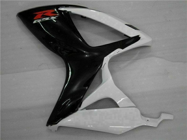 Blanco Negro ABS Plástica Suzuki GSXR 600 / 750 K6 2006-2007