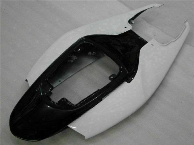 Blanco Negro ABS Plástica Suzuki GSXR 600 / 750 K6 2006-2007