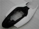 Blanco Negro ABS Plástica Suzuki GSXR 600 / 750 K6 2006-2007