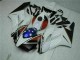 Blanco Negro Carrocería Honda CBR 1000 RR 2004-2005 Blanco Negro Carrocería Honda CBR 1000 RR 2004-2005