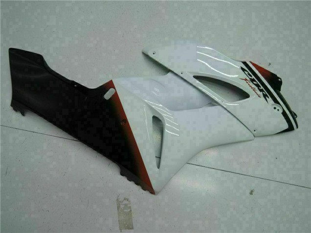 Blanco Negro Carrocería Honda CBR 1000 RR 2004-2005 Blanco Negro Carrocería Honda CBR 1000 RR 2004-2005