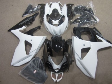 Blanco Negro Carrocería Suzuki GSXR 1000 K9 2009-2016