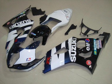 Blanco Negro Elf Carenado Suzuki GSXR 1000 K3 2003-2004