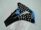Blanco Negro Inyección Kit Carenado Honda CBR 1000 RR 2008-2011