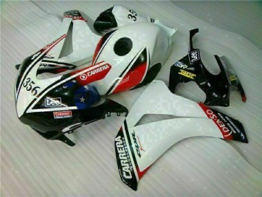 Blanco Negro Kit Carenado Inyección Honda CBR 1000 RR 2008-2011