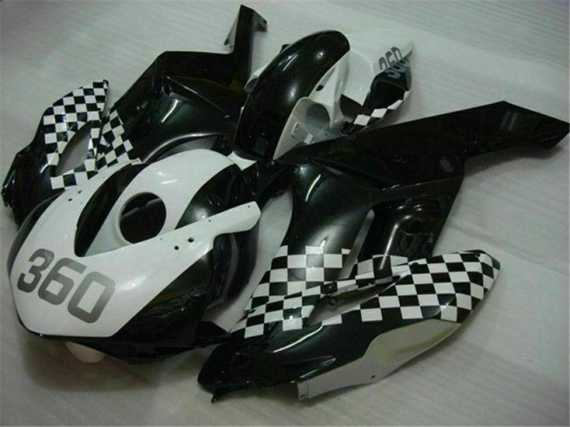 Blanco Negro Kit Completo Carenado Honda CBR 1000 RR 2004-2005