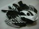 Blanco Negro Kit Completo Carenado Honda CBR 1000 RR 2004-2005
