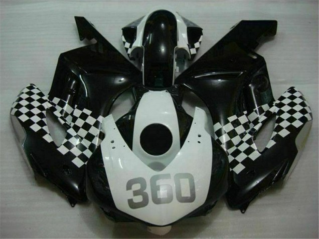Blanco Negro Kit Completo Carenado Honda CBR 1000 RR 2004-2005