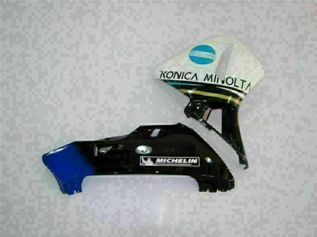 Blanco Negro Kit Completo Carenado Honda CBR 600 RR 2003-2004