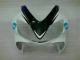 Blanco Negro Kits ABS Carenado Honda CBR 600 F4i 2004-2007