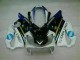 Blanco Negro Kits ABS Carenado Honda CBR 600 F4i 2004-2007