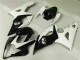 Blanco Negro Kits Completo Carenado ABS Suzuki GSXR 1000 K5 2005-2006 Blanco Negro Kits Completo Carenado ABS Suzuki GSXR 1000 K5 2005-2006