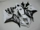 Blanco Negro Kits Completo Carenado Honda CBR 600 RR 2007-2008 Blanco Negro Kits Completo Carenado Honda CBR 600 RR 2007-2008