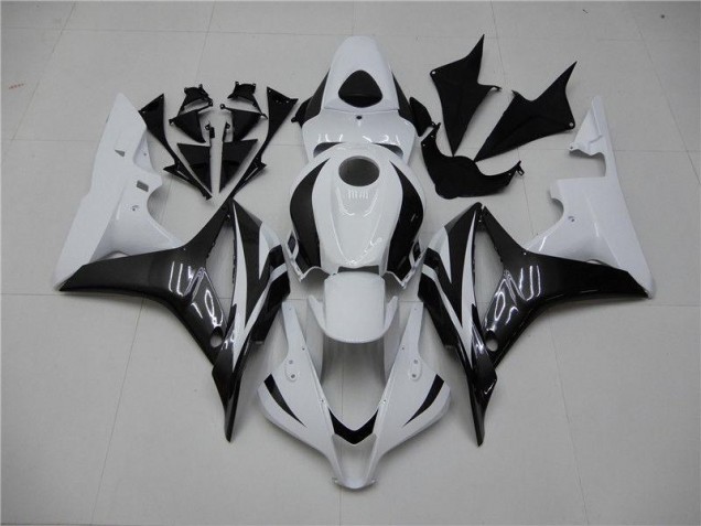Blanco Negro Kits Completo Carenado Honda CBR 600 RR 2007-2008 Blanco Negro Kits Completo Carenado Honda CBR 600 RR 2007-2008