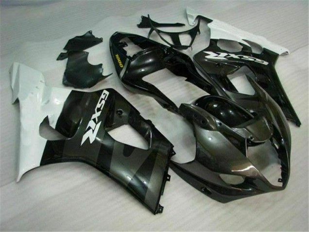 Blanco Negro Kits Completo Carenado Suzuki GSXR 1000 K3 2003-2004 Blanco Negro Kits Completo Carenado Suzuki GSXR 1000 K3 2003-2004