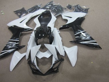 Blanco Negro Kits Completo Carenado Suzuki GSXR 750 K11 2011-2021