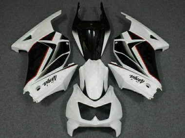 Blanco Negro Ninja Carenados Kawasaki EX250 2008-2012