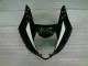 Blanco Negro Plástica Suzuki GSXR 1000 K3 2003-2004 Blanco Negro Plástica Suzuki GSXR 1000 K3 2003-2004