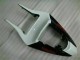 Blanco Negro Plástica Suzuki GSXR 1000 K3 2003-2004 Blanco Negro Plástica Suzuki GSXR 1000 K3 2003-2004