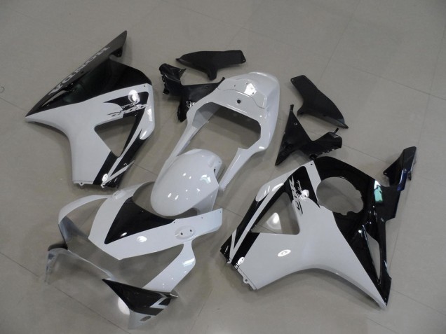 Blanco Negro Plástico Honda CBR 900 RR 954 2002-2003