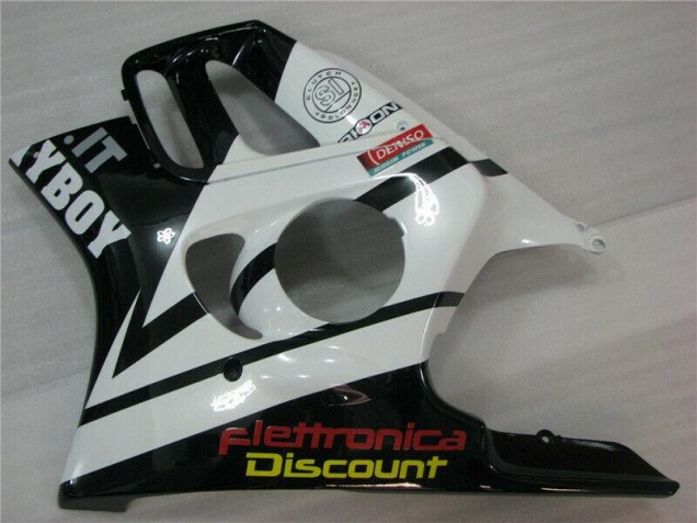Blanco Negro Playboy Carenado Honda CBR 600 F3 1995-1998 Blanco Negro Playboy Carenado Honda CBR 600 F3 1995-1998