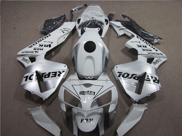 Blanco Negro Repsol Kit Carenado Honda CBR 600 RR 2005-2006 Blanco Negro Repsol Kit Carenado Honda CBR 600 RR 2005-2006