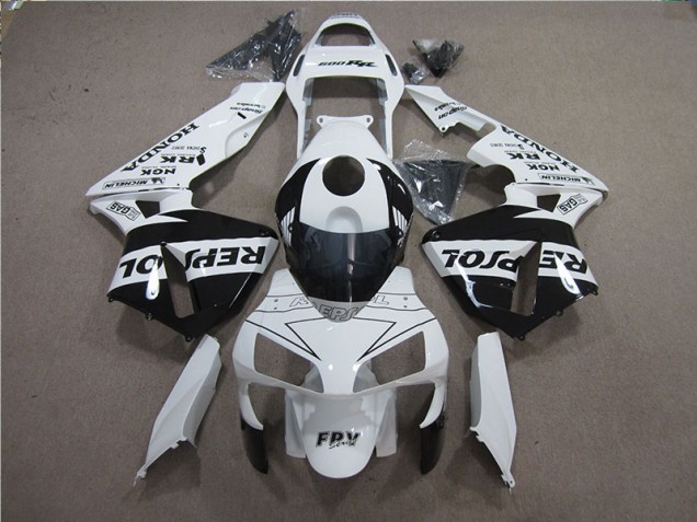Blanco Negro Repsol Kit Completo Carenado Honda CBR 600 RR 2005-2006 Blanco Negro Repsol Kit Completo Carenado Honda CBR 600 RR 2005-2006