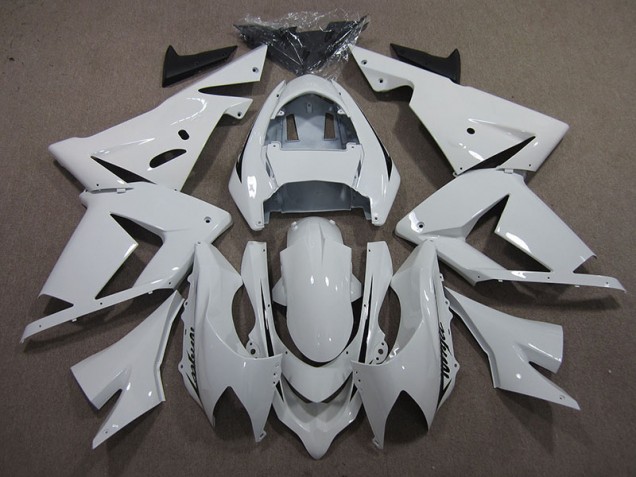 Blanco Ninja Carenado Kawasaki ZX10R 2003-2005 Blanco Ninja Carenado Kawasaki ZX10R 2003-2005