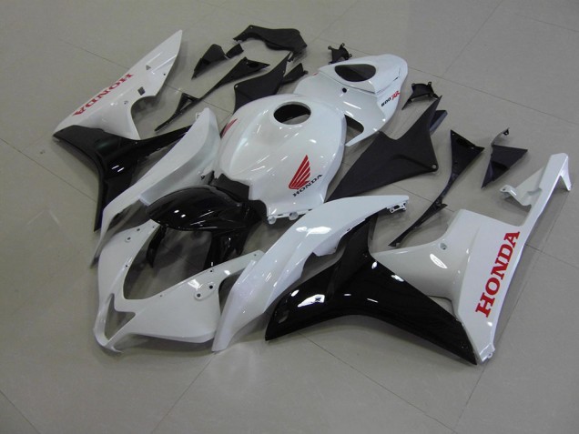 Blanco Perla Negro Carenado Honda CBR 600 RR 2007-2008