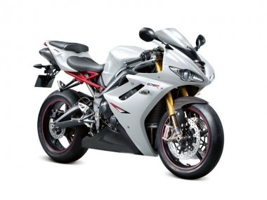 Blanco Perla Negro Carenado Triumph Daytona 675 Triple 2009-2012
