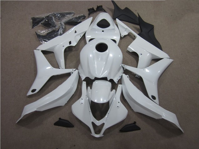 Blanco Plástico Honda CBR 600 RR 2007-2008 Blanco Plástico Honda CBR 600 RR 2007-2008