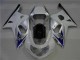 Blanco Plata Carenado Suzuki GSXR 600 / 750 K1 K2 K3 2001-2003 Blanco Plata Carenado Suzuki GSXR 600 / 750 K1 K2 K3 2001-2003
