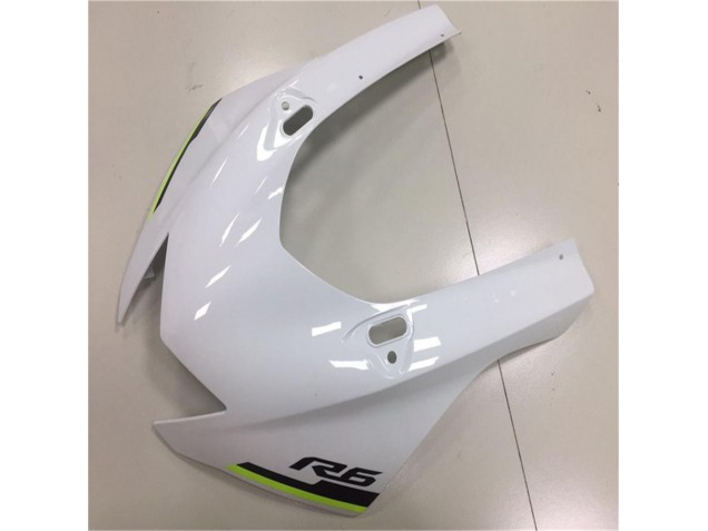 Blanco Plata Carenado Yamaha R6 2017-2023 Blanco Plata Carenado Yamaha R6 2017-2023