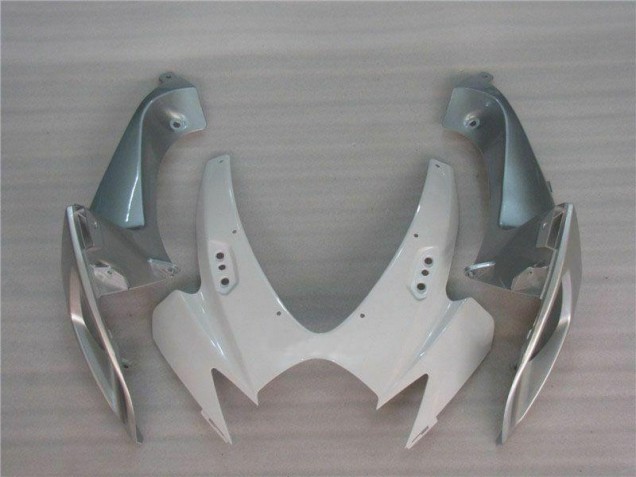 Blanco Plata Carrocería Suzuki GSXR 600 / 750 K6 2006-2007 Blanco Plata Carrocería Suzuki GSXR 600 / 750 K6 2006-2007