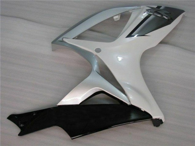 Blanco Plata Carrocería Suzuki GSXR 600 / 750 K6 2006-2007 Blanco Plata Carrocería Suzuki GSXR 600 / 750 K6 2006-2007