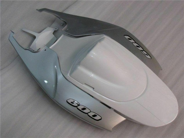 Blanco Plata Carrocería Suzuki GSXR 600 / 750 K6 2006-2007 Blanco Plata Carrocería Suzuki GSXR 600 / 750 K6 2006-2007