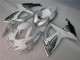 Blanco Plata Carrocería Suzuki GSXR 600 / 750 K6 2006-2007 Blanco Plata Carrocería Suzuki GSXR 600 / 750 K6 2006-2007