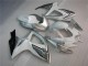 Blanco Plata Kit Completo Carenado Suzuki GSXR 600 / 750 K6 2006-2007 Blanco Plata Kit Completo Carenado Suzuki GSXR 600 / 750 K6 2006-2007