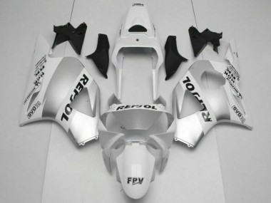 Blanco Plata Negro Repsol Carenado Honda CBR 900 RR 954RR 2002-2003