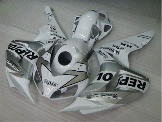 Blanco Plata Negro Repsol Plástico Honda CBR 1000 RR 2004-2005