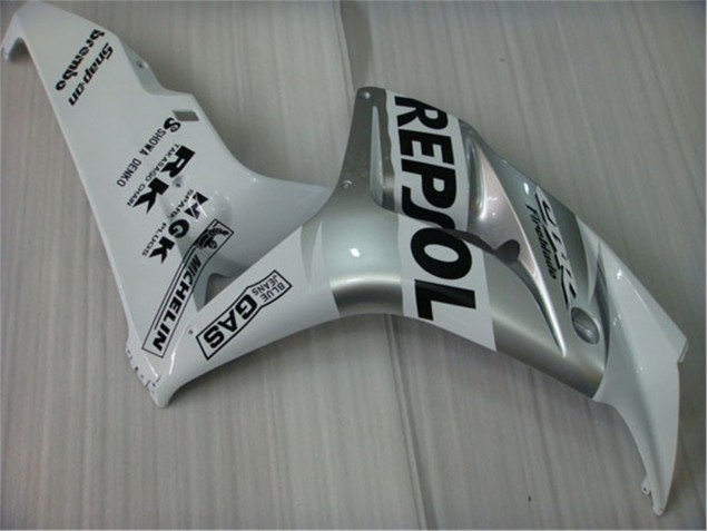 Blanco Plata Negro Repsol Plástico Honda CBR 1000 RR 2004-2005