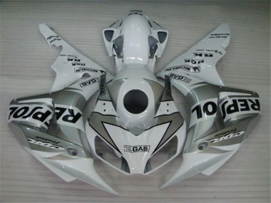 Blanco Plata Negro Repsol Plástico Honda CBR 1000 RR 2004-2005