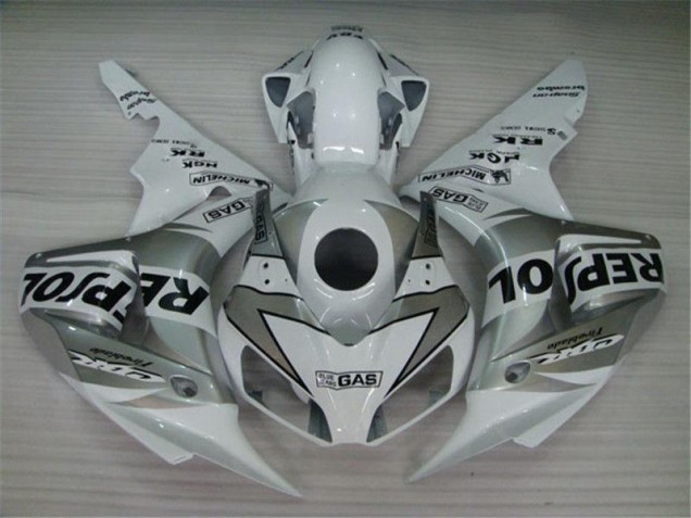 Blanco Plata Negro Repsol Plástico Honda CBR 1000 RR 2004-2005