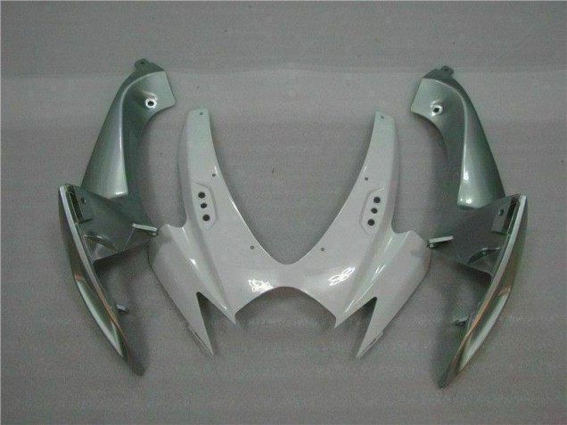 Blanco Plata Plástico Suzuki GSXR 600 / 750 K6 2006-2007 Blanco Plata Plástico Suzuki GSXR 600 / 750 K6 2006-2007