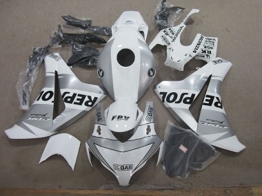 Blanco Repsol Inyección Kit Carenado Honda CBR 1000 RR 2008-2011