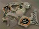 Blanco Repsol Kit Completo Carenado Honda CBR 600 RR 2005-2006
