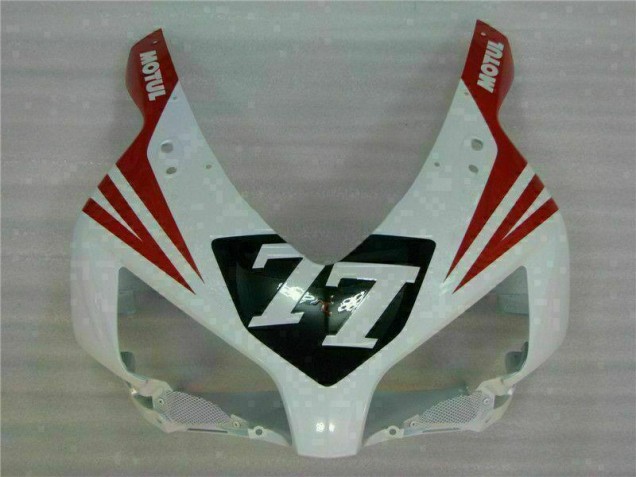 Blanco Rojo 77 Carenado Honda CBR 1000 RR 2004-2005