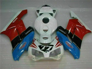 Blanco Rojo 77 Carenado Honda CBR 1000 RR 2004-2005